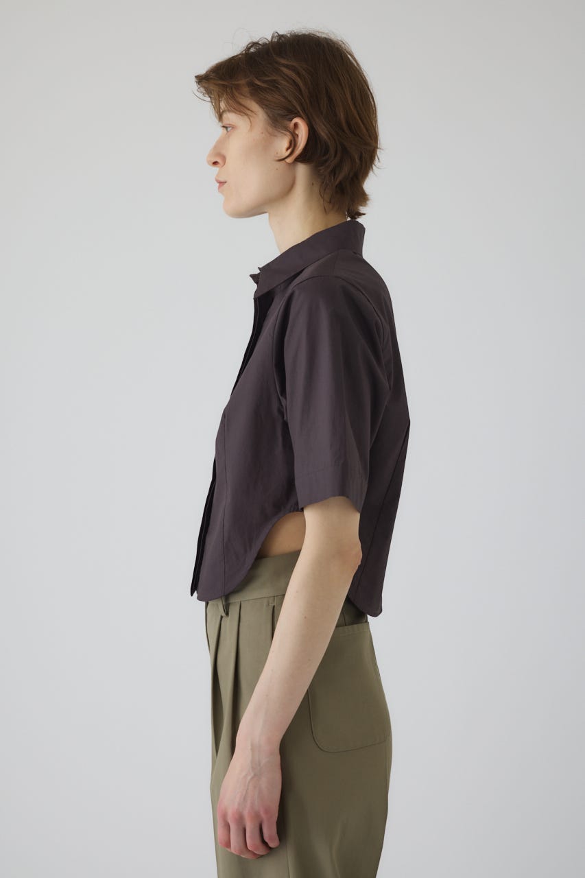 RIM.ARK Round hem short SH ラウンドヘムショートシャツ Round hem short SH ラウンドヘムショートシャツ（シャツ