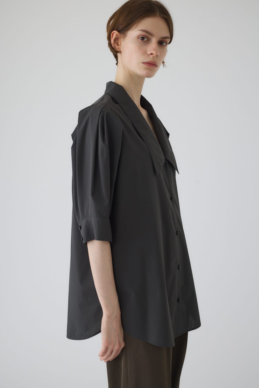 RIM.ARK Quaker collar blouse ブラック RIM.ARK | Quaker collar blouse (SHIRTS & BLOUSES ) |RIM.ARK