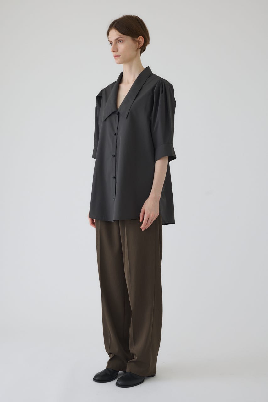 RIM.ARK | Quaker collar blouse (SHIRTS & BLOUSES ) |RIM.ARK