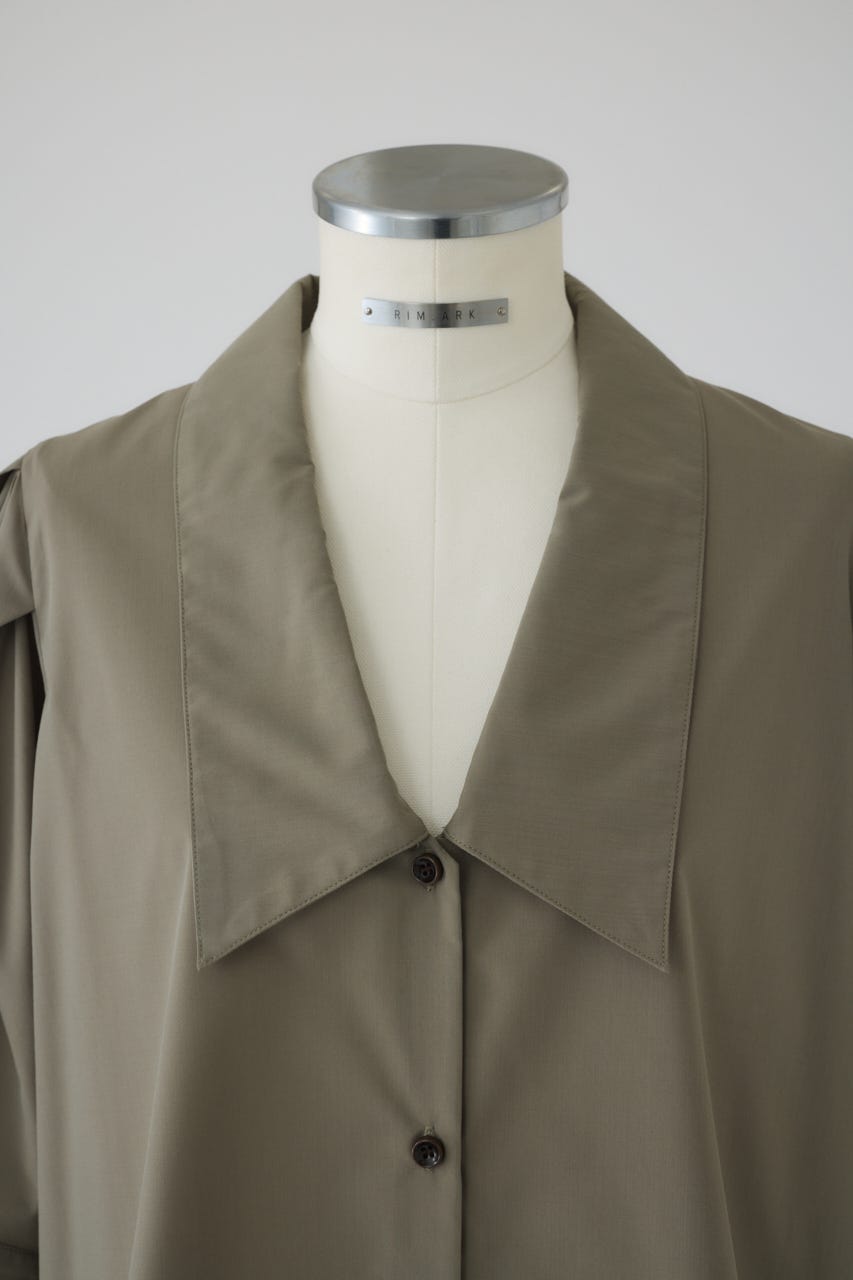 現行　RIM.ARK　（38）　Collar loose wide SH RIM.ARK（リムアーク）の「Collar loose wide SH（シャツ