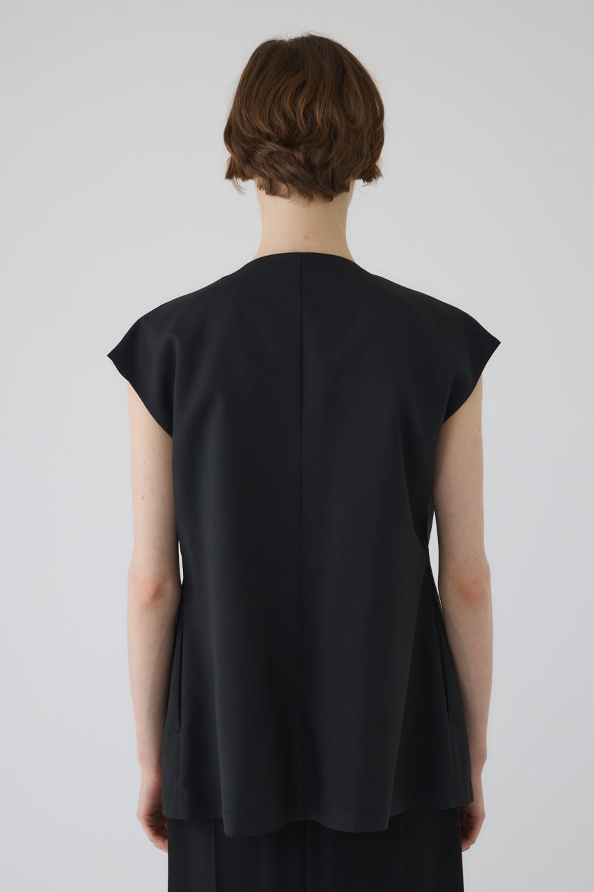【RIM.ARK】R-neck vest like tops RIM.ARK（リムアーク）の「R-neck vest like tops（Tシャツ