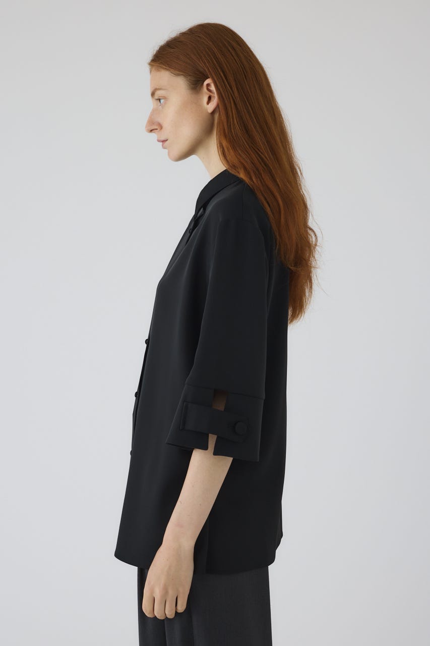 Bell-sleeve SH BLK FREE