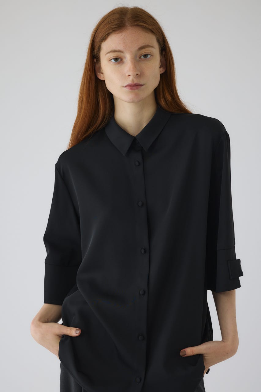 Bell-sleeve SH BLK FREE