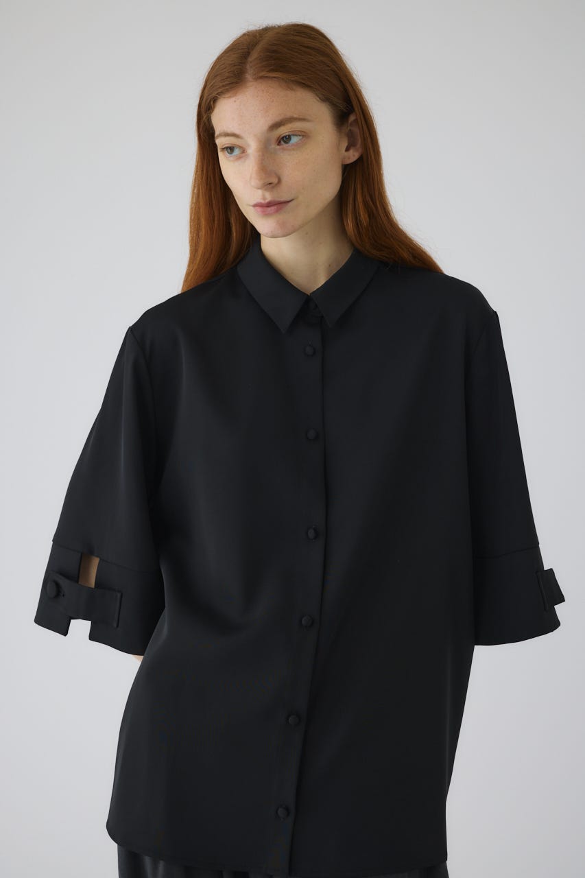 【試着のみ】RIM.ARK Chic volume sleeve SH RIM.ARK | Volume sleeve v-neck SH (SHIRTS & BLOUSES ) |RIM