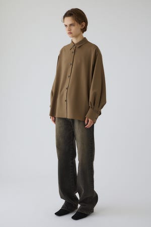 maddermadder シェルターブラウス DERA” CHECK SHELTER BLOUSE | madder madder
