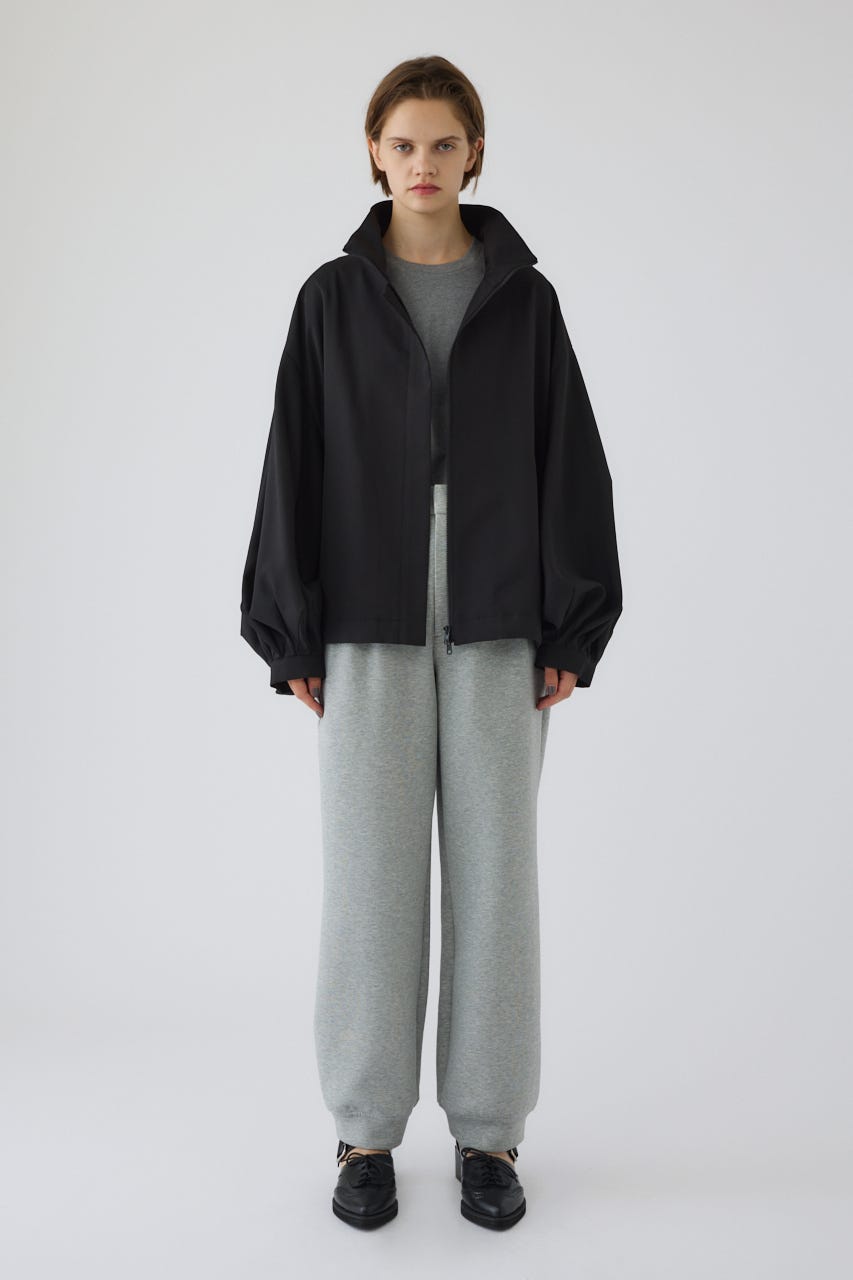 【新品未使用・RIM.ARK】Stand collar melton CT RIM.ARK | Stand collar tuck sleeve BZ (BLOUSONS ) |RIM.ARK
