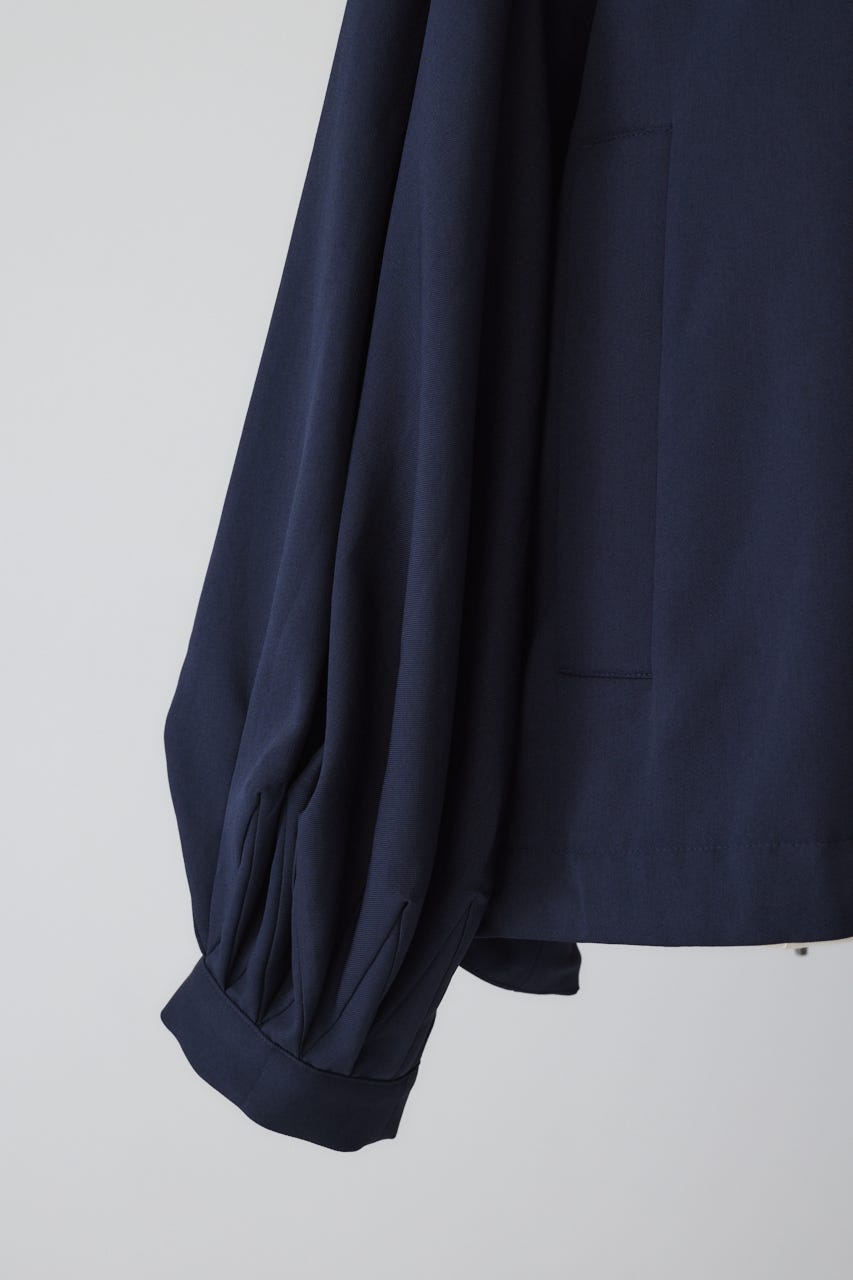 RIM.ARK | Stand collar tuck sleeve BZ (BLOUSONS ) |RIM.ARK