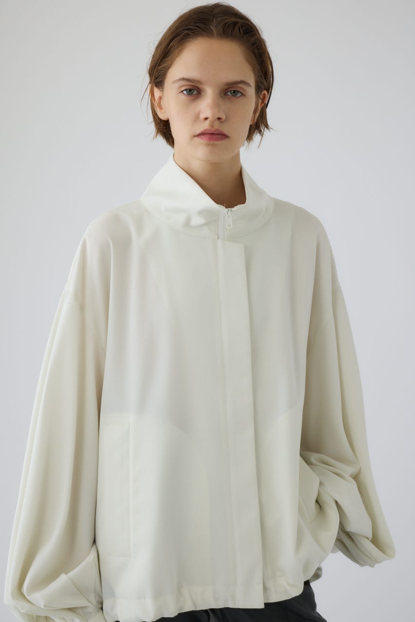 RIM.ARK | Stand collar tuck sleeve BZ (BLOUSONS ) |RIM.ARK