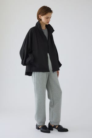 完売品 RIM.ARK Cashmere blend poncho CT RIM.ARK | Stand collar tuck sleeve BZ (BLOUSONS ) |RIM.ARK
