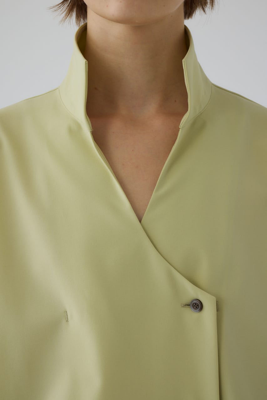 ＊RIM.ARK JK like v neck SH RIM.ARK（リムアーク）の「JK like v neck SH ジャケットライクV