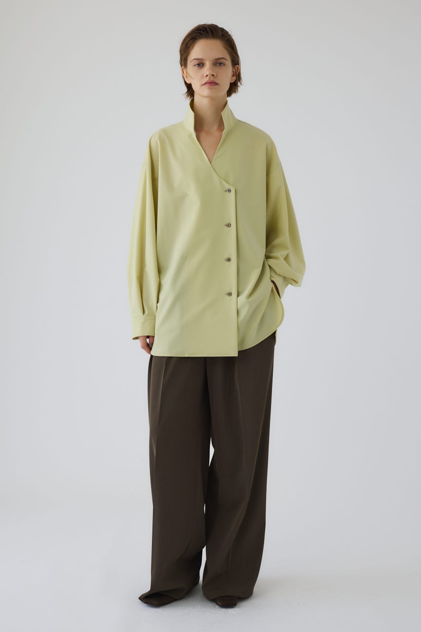 RIM.ARK | Stand collar JK like SH (SHIRTS & BLOUSES ) |RIM