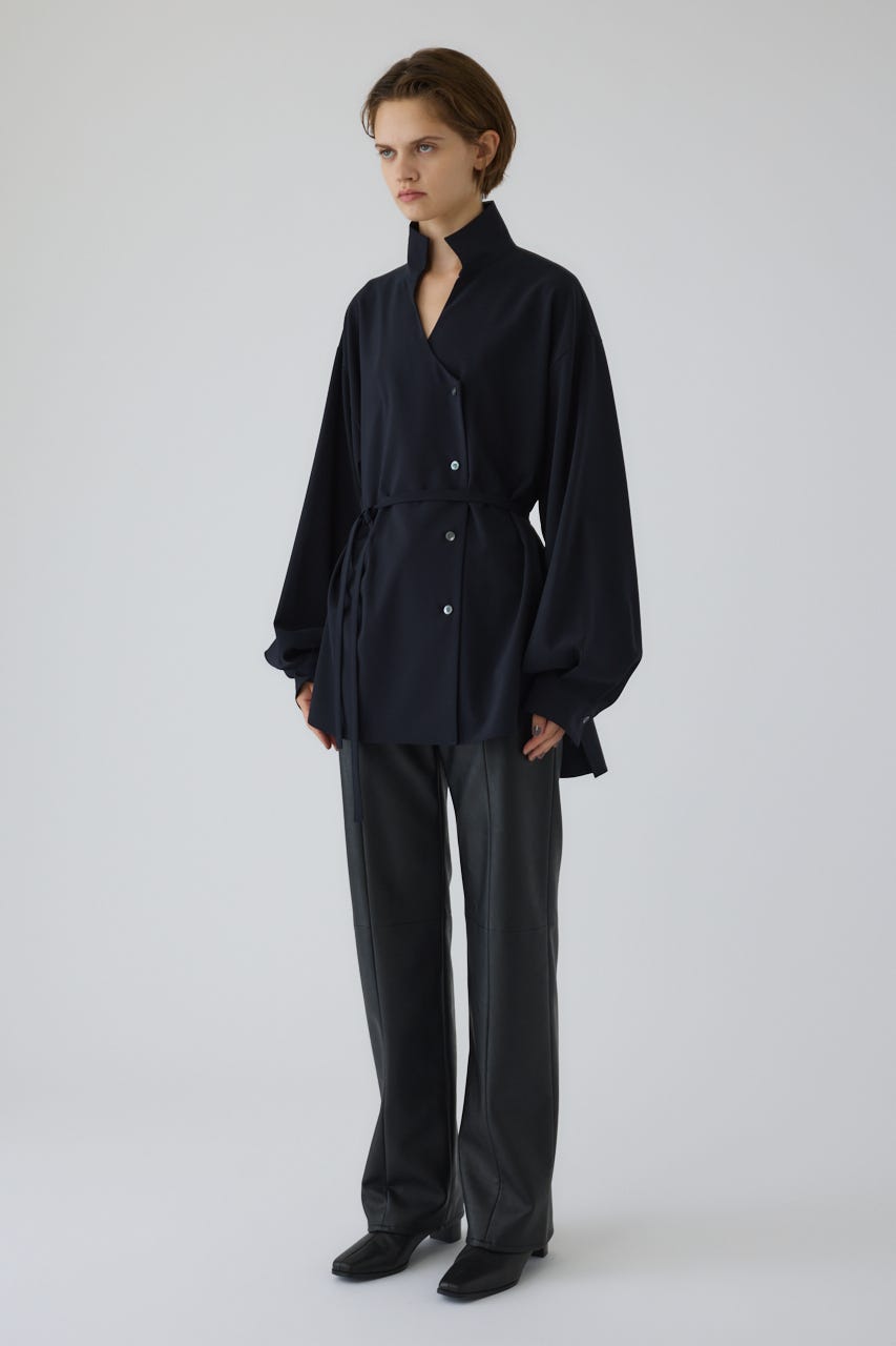 RIM.ARK | Stand collar JK like SH (SHIRTS & BLOUSES ) |RIM