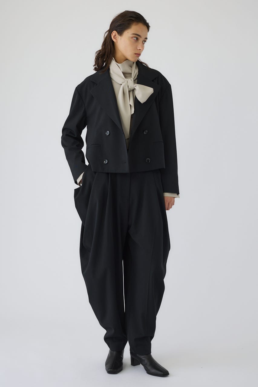 11/7- order start Double breasted short JK BLK FREE