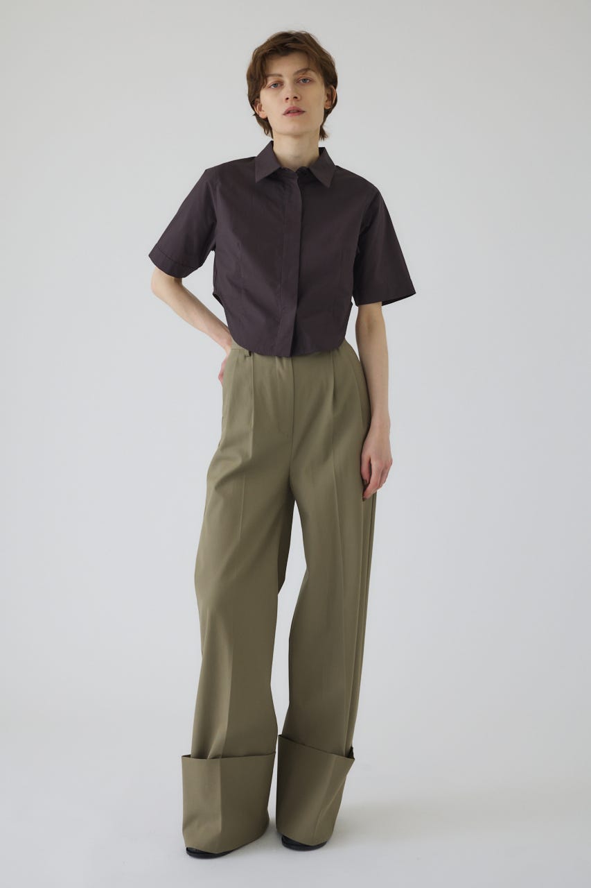 6/4- order start W-length slacks GREIGE 38