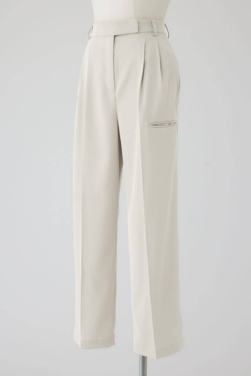 RIM.ARK | Piping pocket slacks (PANTS ) |RIM.ARK ONLINE STORE