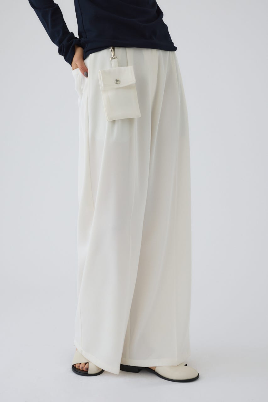 【タグ付き 新品未使用】RIM.ARK ブラウス　パンツ　セット販売 RIM.ARK | Double belt set wide PT (PANTS ) |RIM.ARK ONLINE STORE