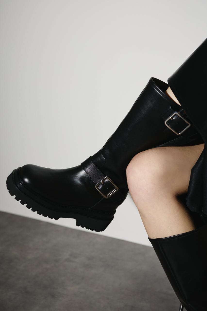 【25WINTER PRE ORDER】Engineer boots BLK 39