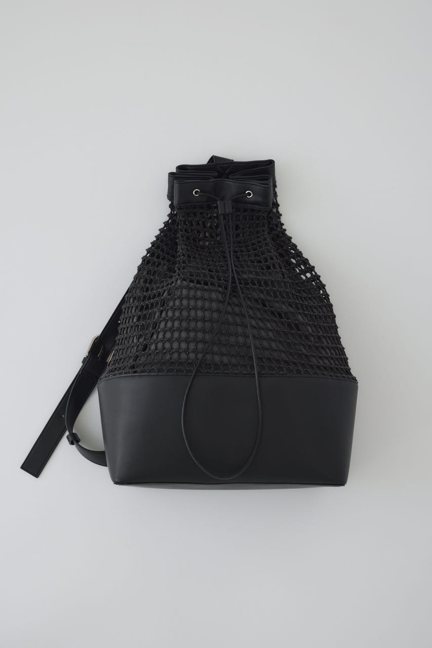 6/4- order start Mesh shoulder BAG BLK FREE
