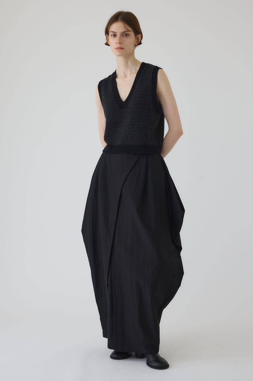 RIM.ARK | Classical knit vest (KNITWEAR ) |RIM.ARK ONLINE STORE