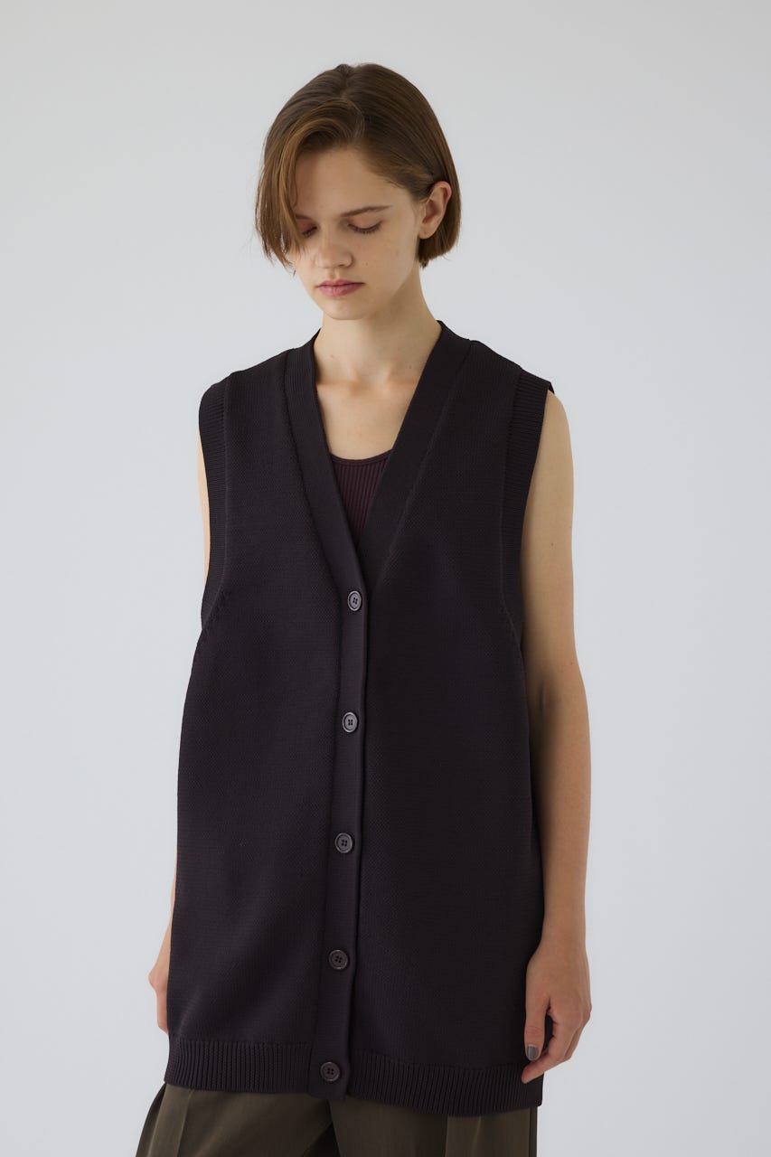 9/3- order start Belt set long knit vest BRN FREE