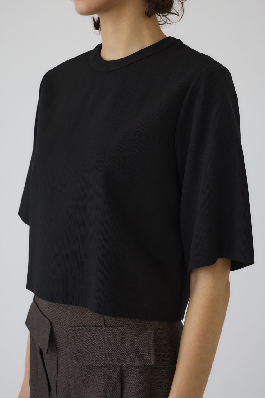 RIM.ARK Box silhouette cut tops未使用 リムアーク RIM.ARK Box silhouette cut tops （D/PNK