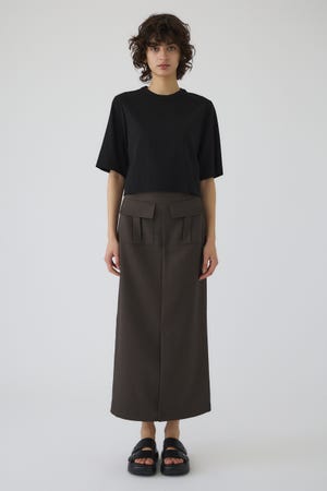 RIM.ARK Cropped box tops　ブラック　38 RIM.ARK | Cropped box tops (SHIRTS & BLOUSES ) |RIM.ARK