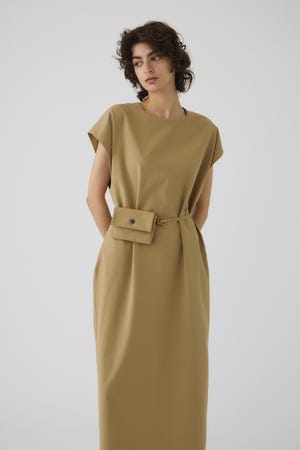 RIM.ARK | Pochette belt set boat neck OP (LONG DRESS ) |RIM