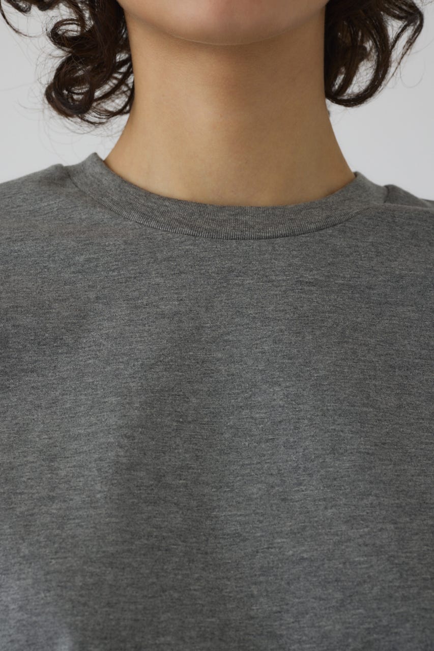New basic short tee T.GRY FREE