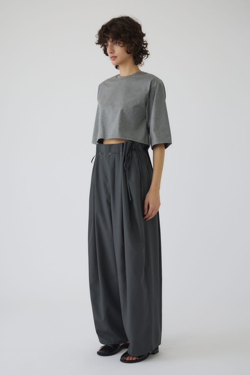New basic short tee T.GRY FREE