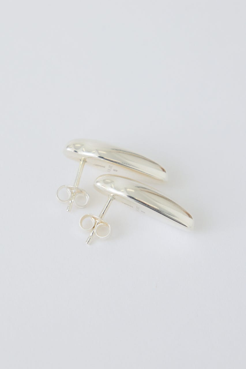 【26FW PRE ORDER】BLANC IRIS EX  CURVED PIERCE SLV FREE