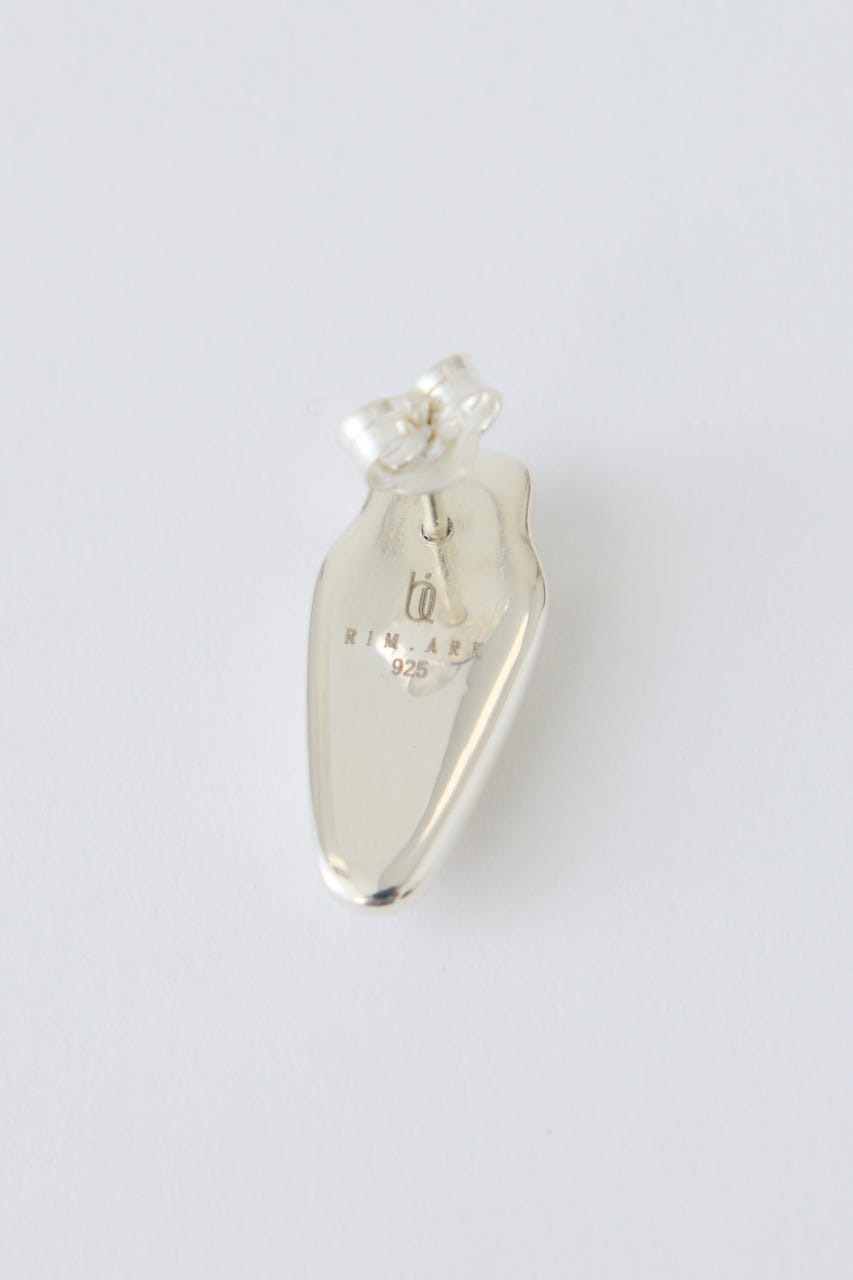 【26FW PRE ORDER】BLANC IRIS EX  CURVED PIERCE SLV FREE