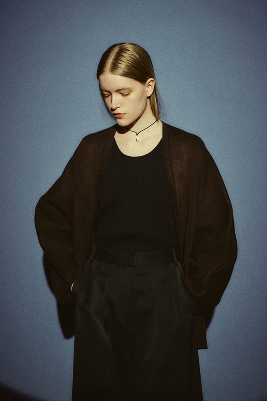 【26FW PRE ORDER】BLANC IRIS EX CORD PENDANT SLV FREE