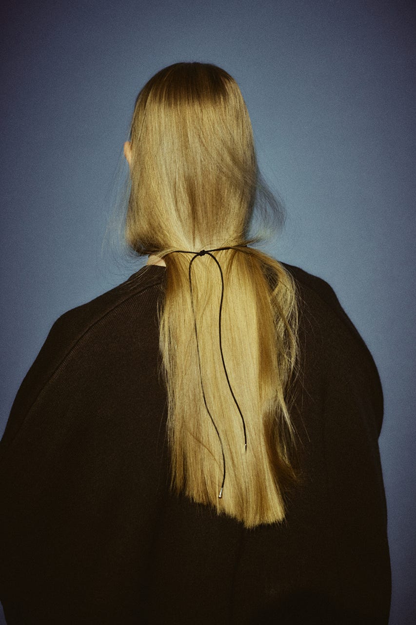 【26FW PRE ORDER】BLANC IRIS EX CORD PENDANT SLV FREE