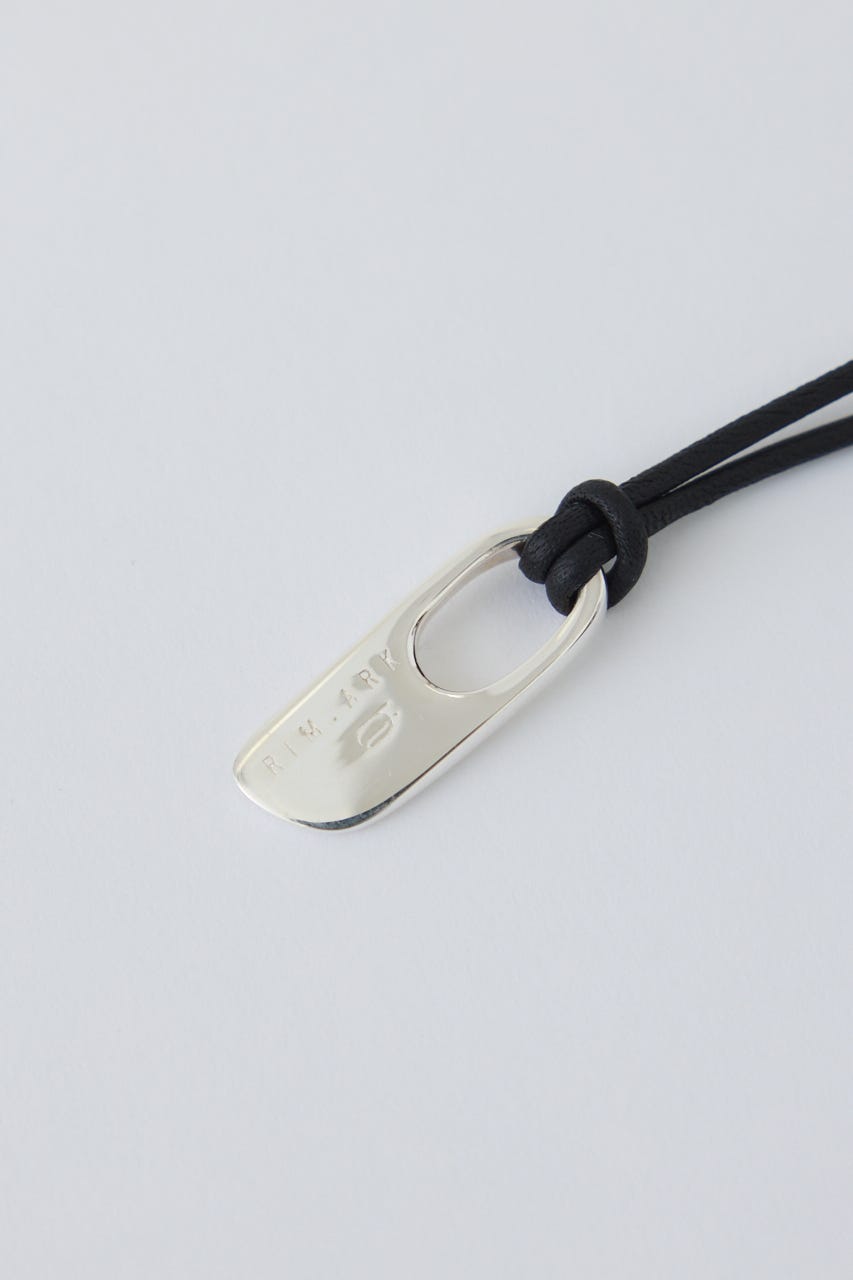 【26FW PRE ORDER】BLANC IRIS EX CORD PENDANT SLV FREE