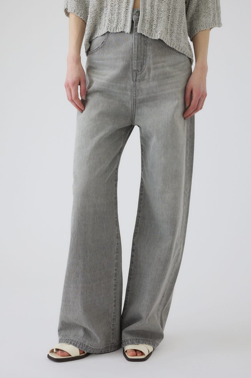 6/17- order start Middle straight light denim GRY 38