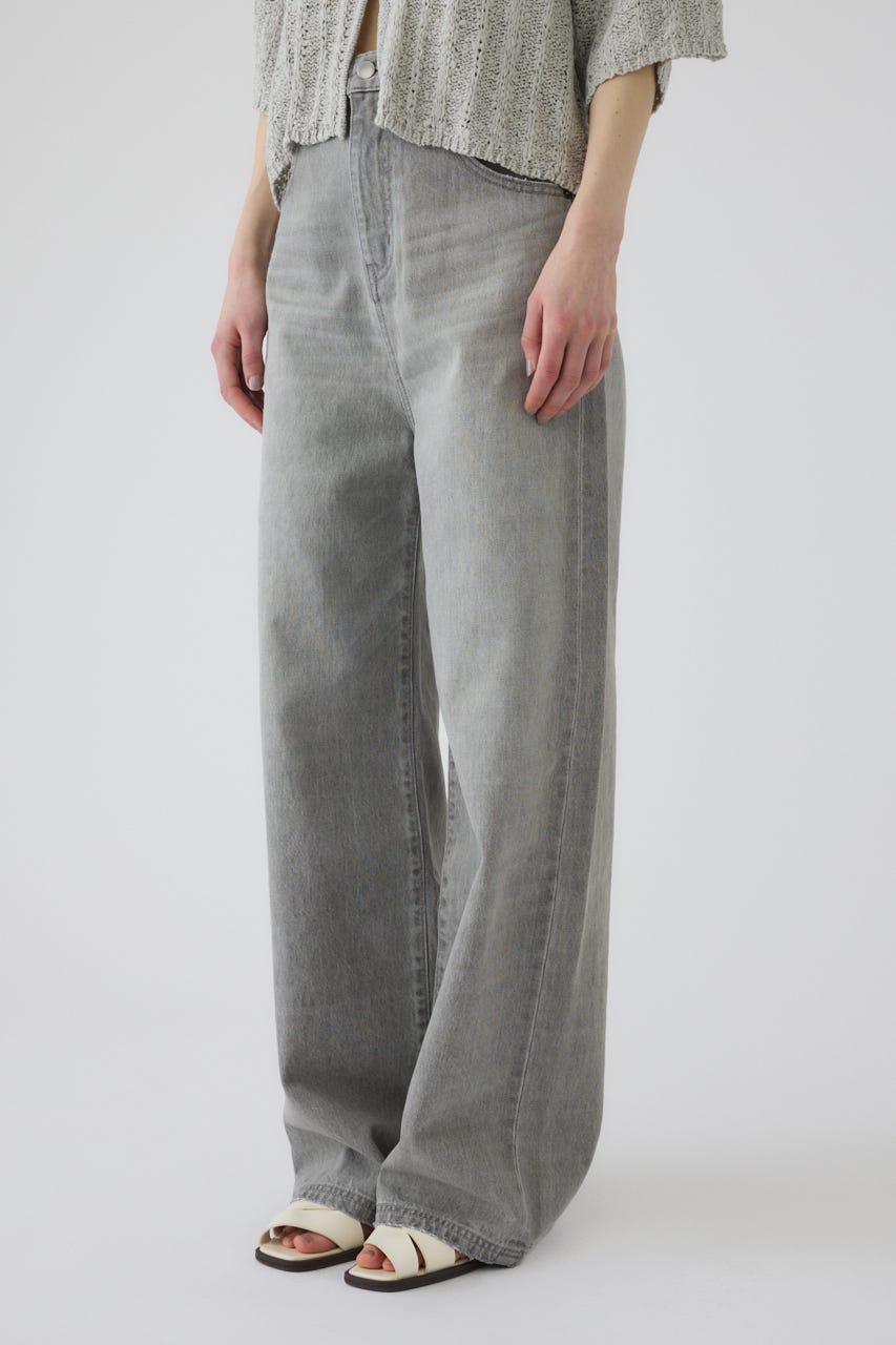 6/17- order start Middle straight light denim GRY 38