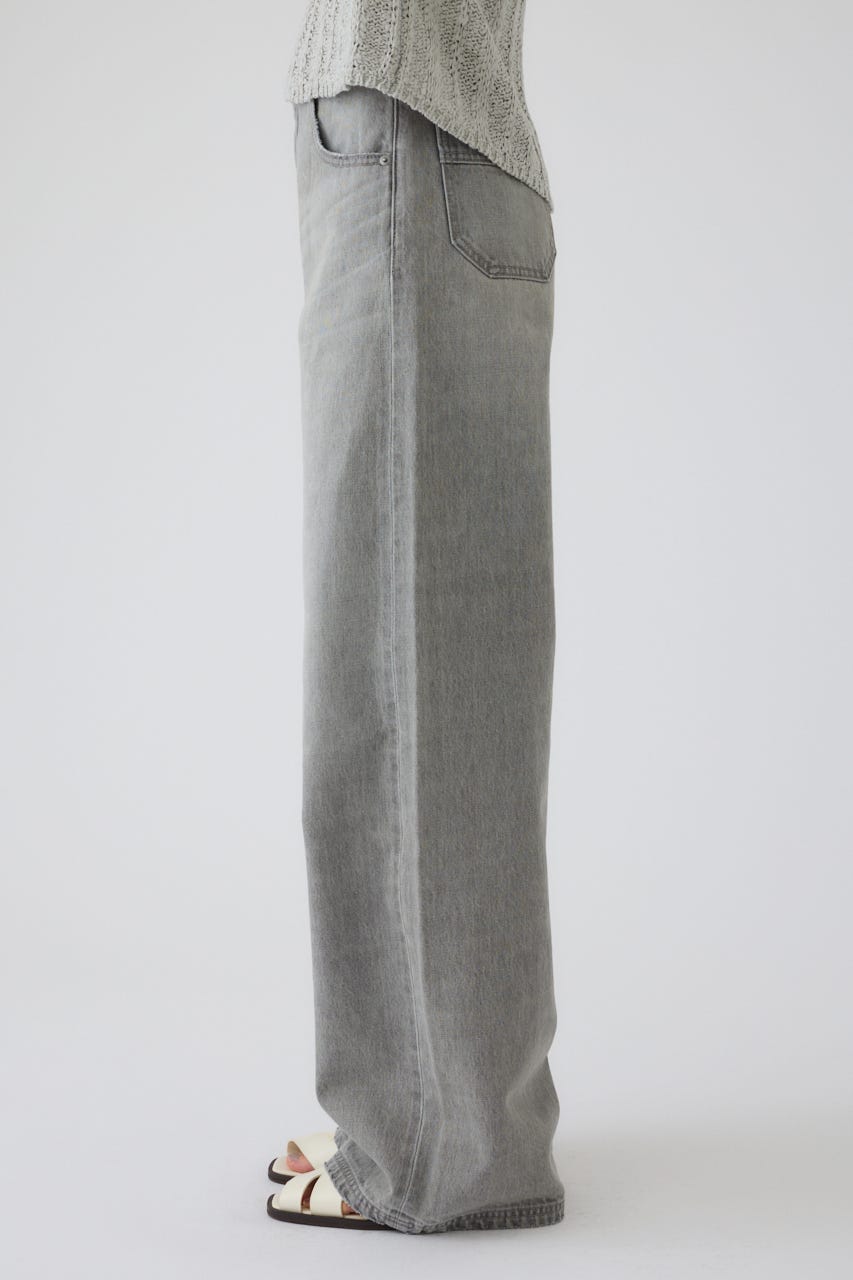 6/17- order start Middle straight light denim GRY 38