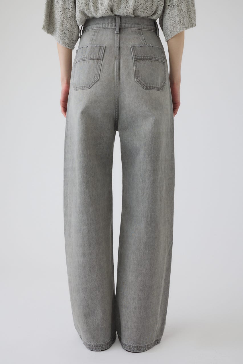 6/17- order start Middle straight light denim GRY 38