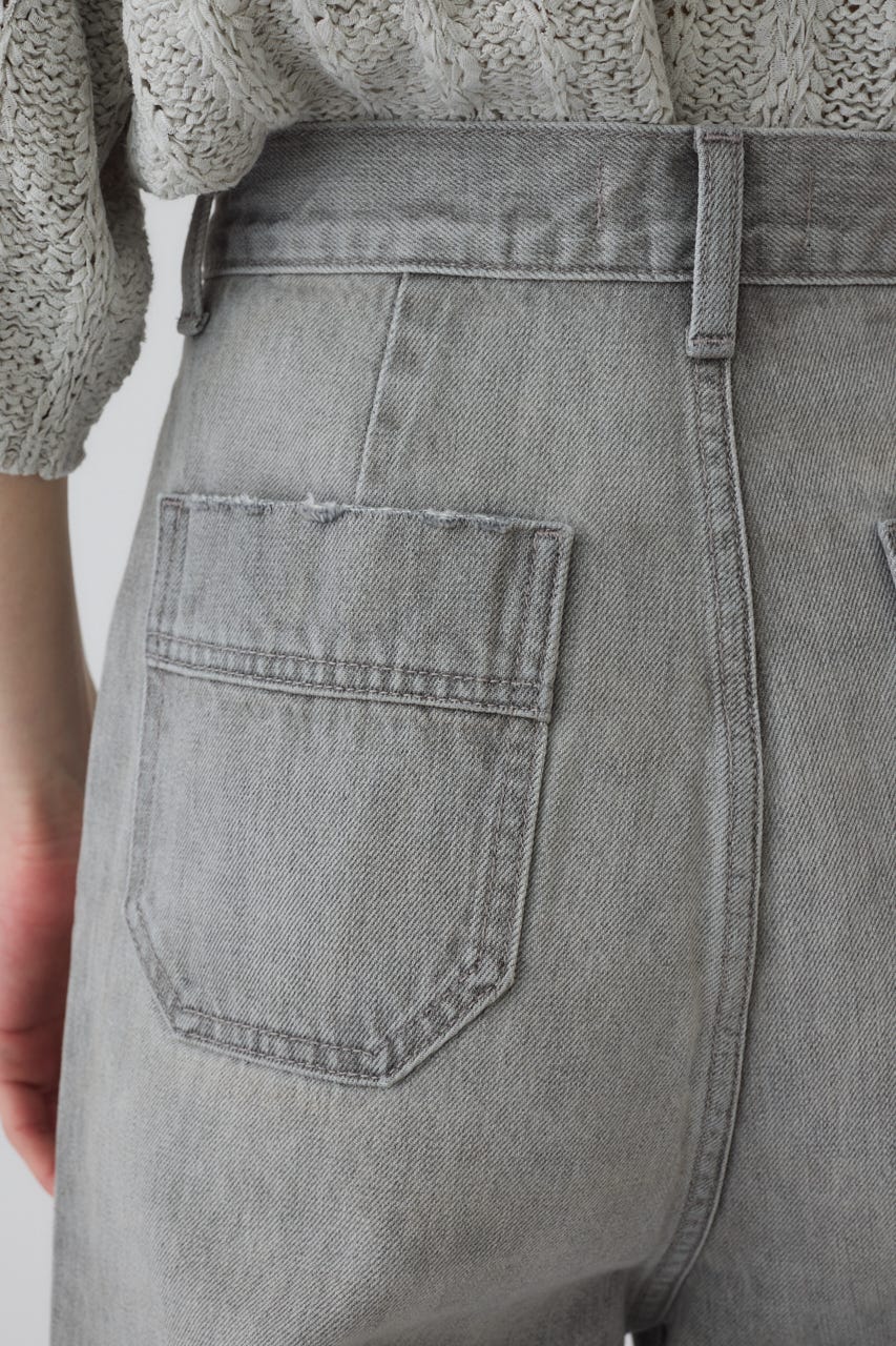 6/17- order start Middle straight light denim GRY 38