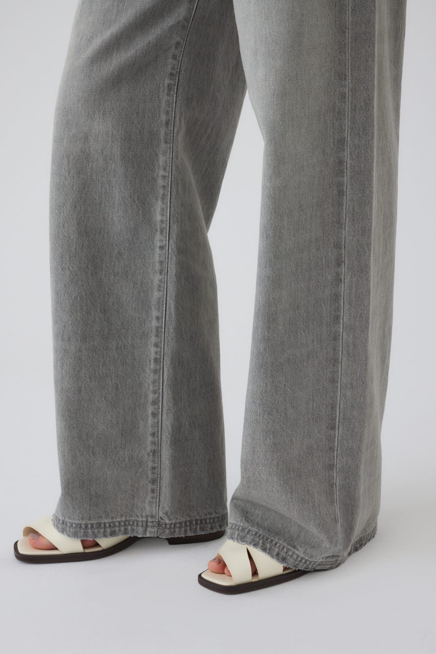6/17- order start Middle straight light denim GRY 38