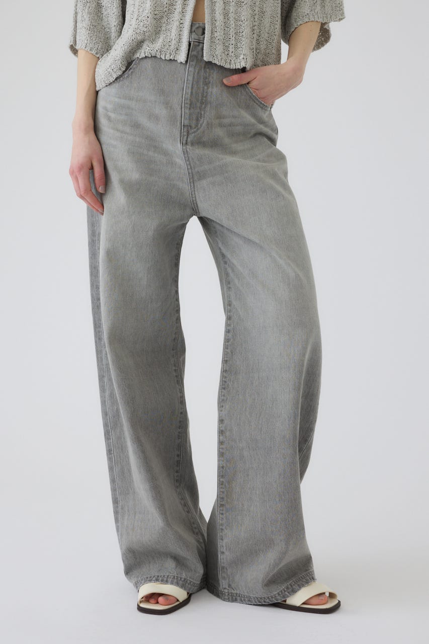 6/17- order start Middle straight light denim GRY 38