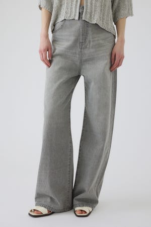 6/17- order start Middle straight light denim