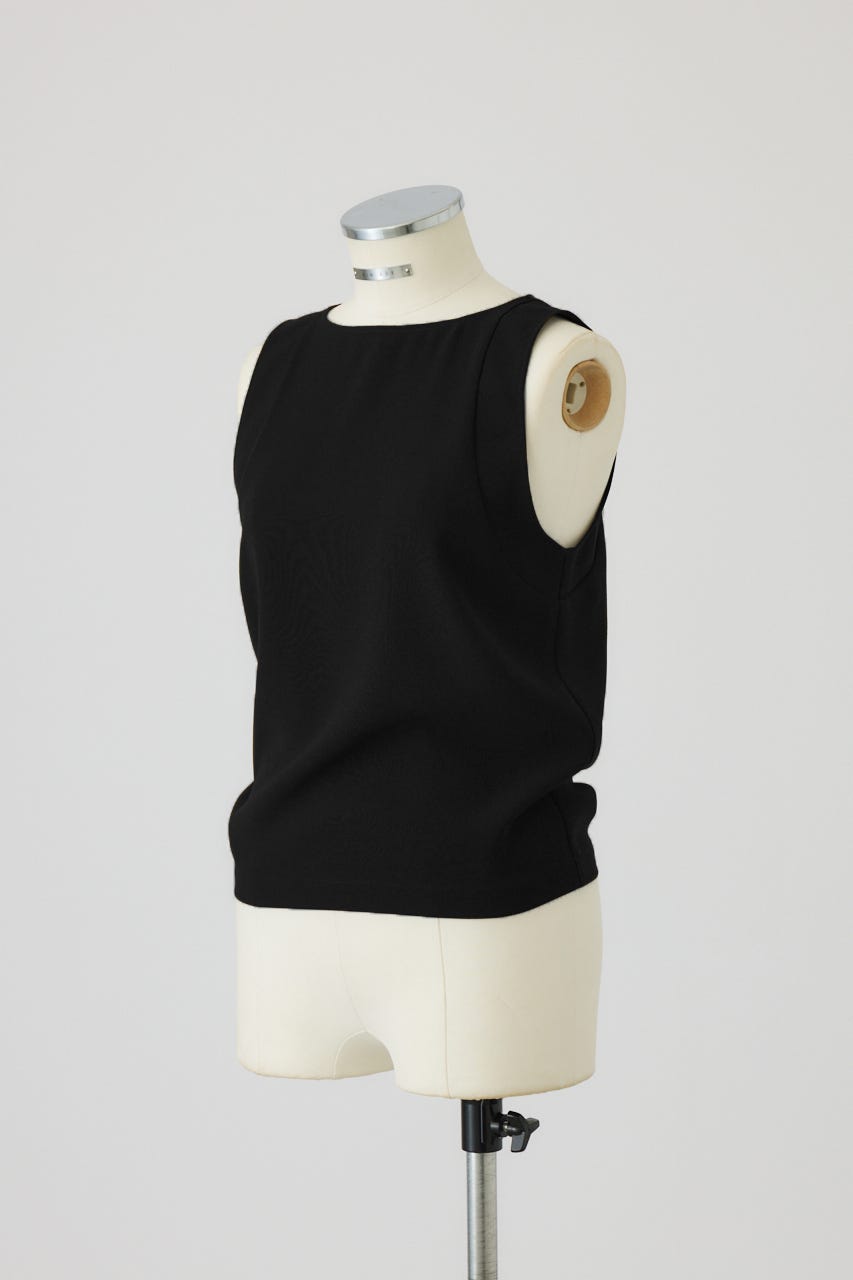 7/1- order start Georgette sleeveless tops BLK 38