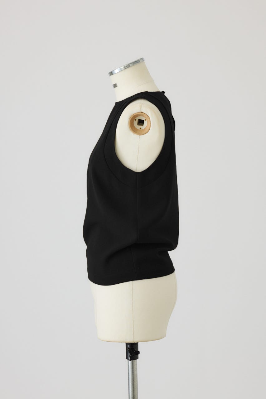 7/1- order start Georgette sleeveless tops BLK 38