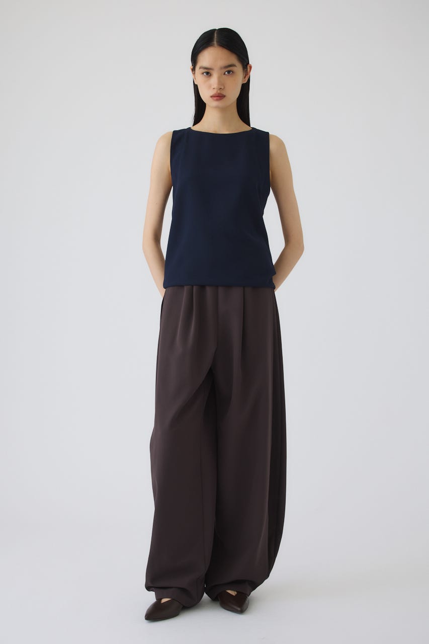 7/1- order start Georgette sleeveless tops NVY 38