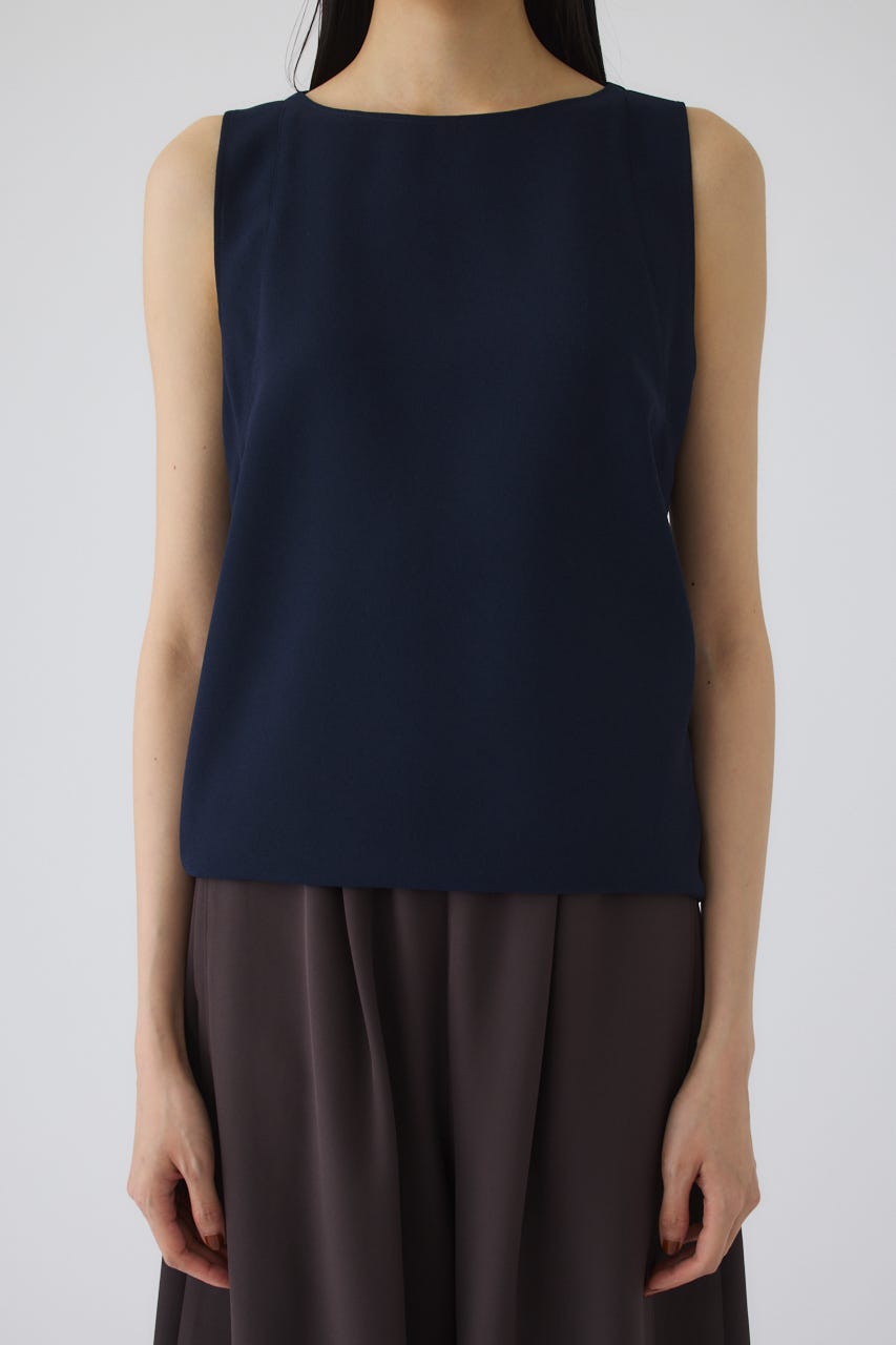 7/1- order start Georgette sleeveless tops NVY 38