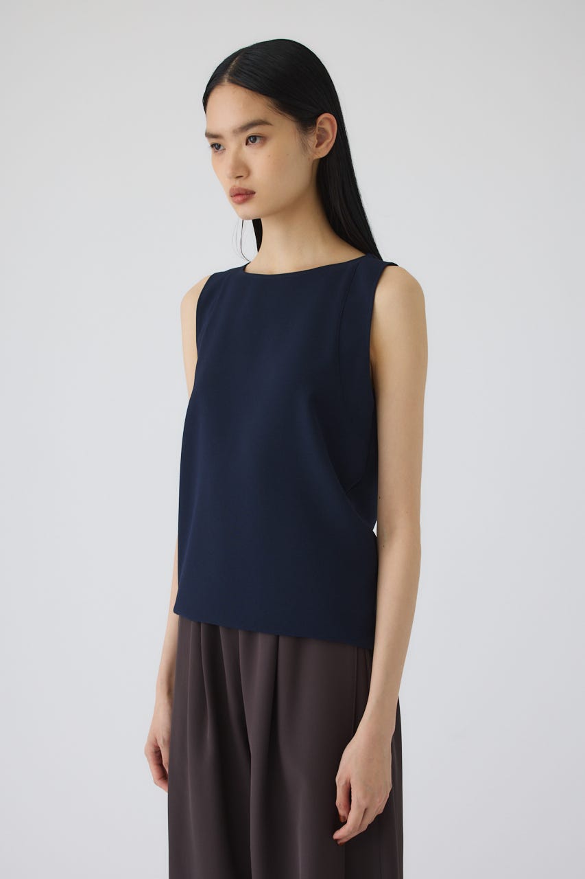 7/1- order start Georgette sleeveless tops NVY 38