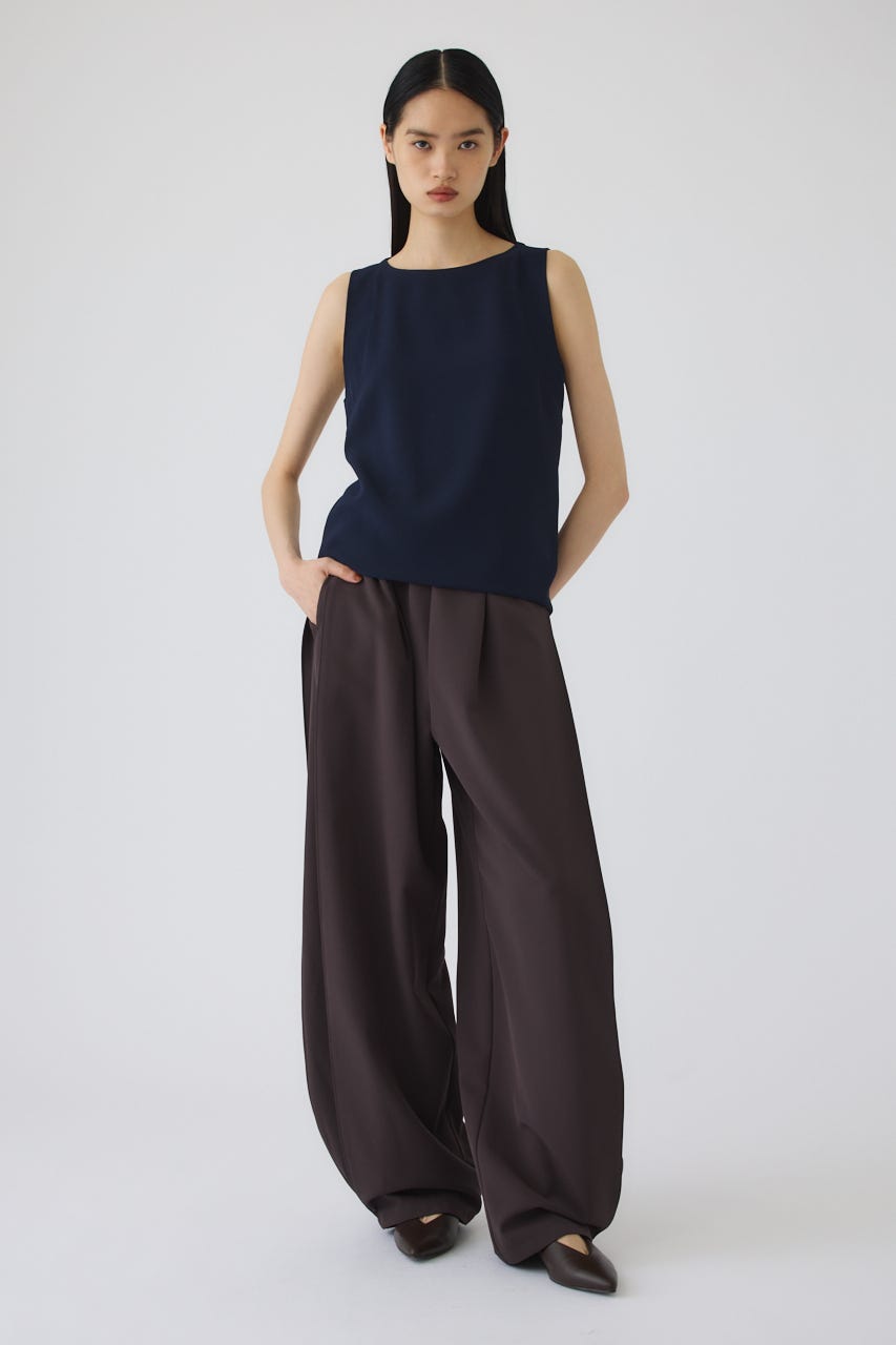 7/1- order start Georgette sleeveless tops NVY 38