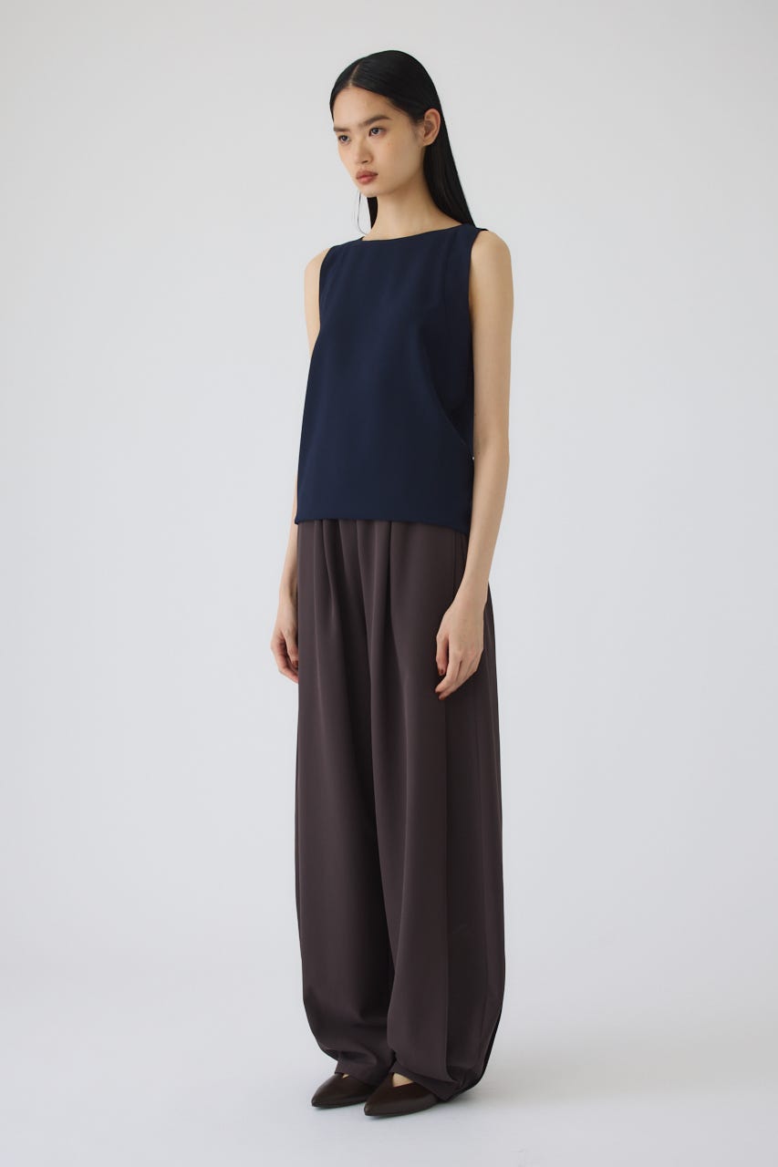 7/1- order start Georgette sleeveless tops NVY 38
