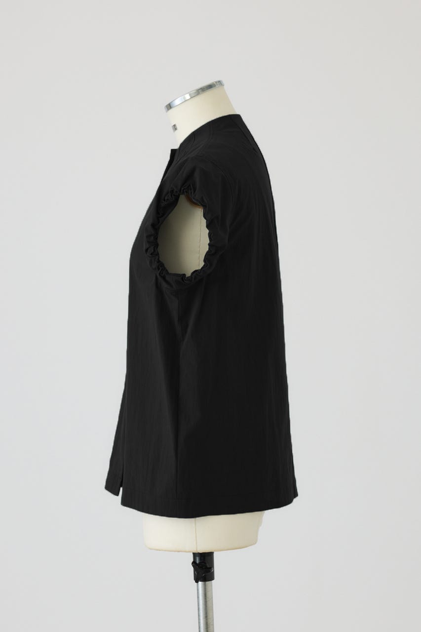 7/15- order start Bottle neck volume blouse BLK FREE